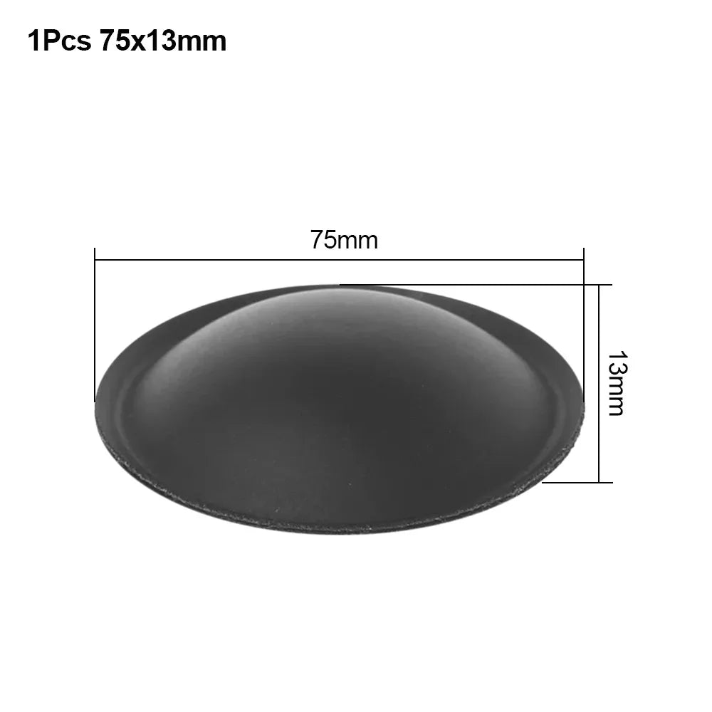 PP Black Speaker Dust Cap 30–150mm Woofer Cone Cover
