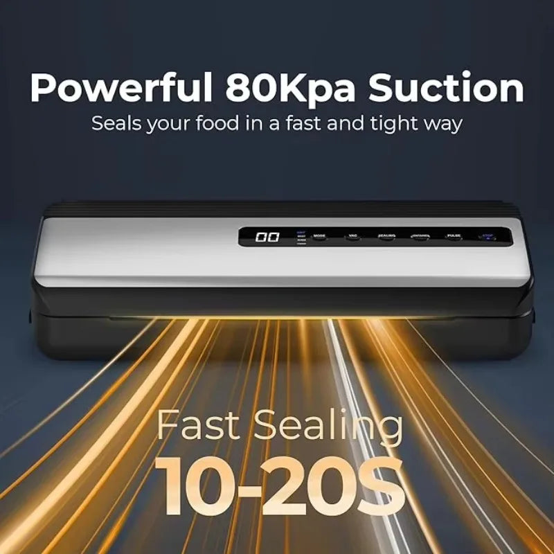 DUTRIEUX Automatic Vacuum Food Sealer Touch Screen & Bag Cutter