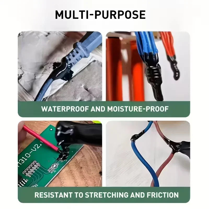 Waterproof Liquid Electrical Tape – Fast-Dry Insulation Glue