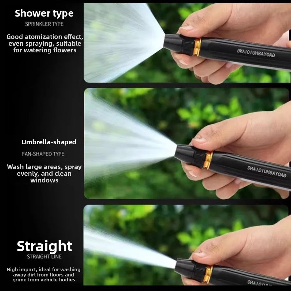 High-Pressure Car Wash Water Gun Nozzle | Garden Hose Spray