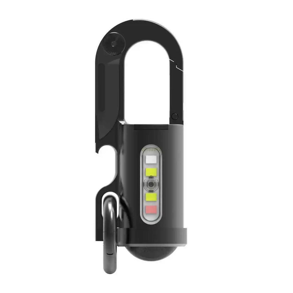 1200LM Keychain Flashlight IPX7 Waterproof Rechargeable Multi-Tool