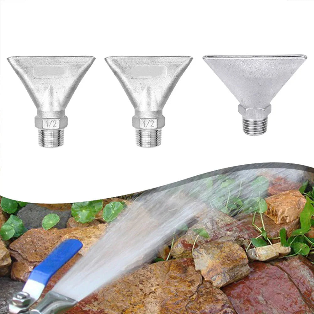 Stainless Steel Duckbill Fan Nozzle | Flat Spray Head Replacement