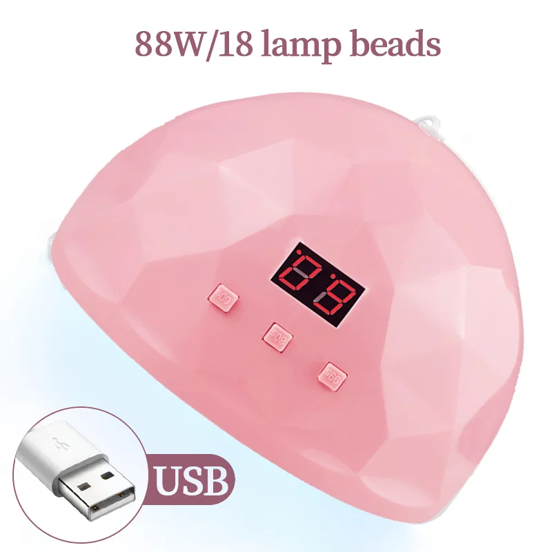 UV Gel Nail Curing Lamp – Home & Salon Nail Dryer