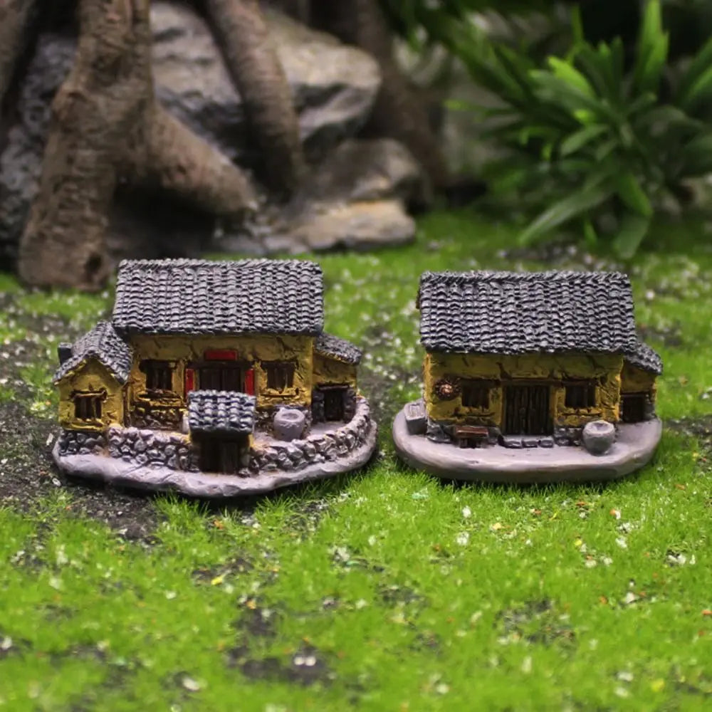 Resin Chinese Archway Miniature Figurine | DIY Home Decor