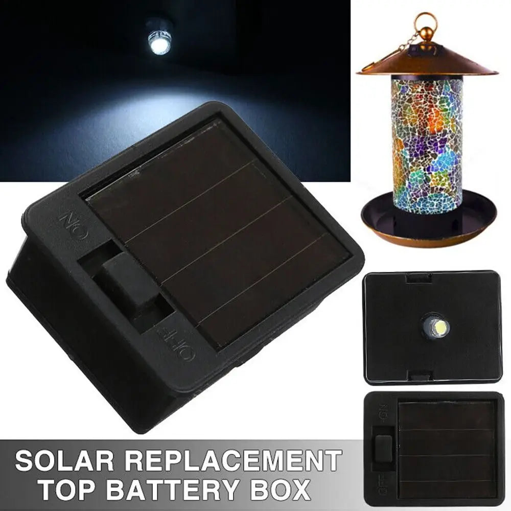 Solar Lantern Replacement Battery Box & Top | Garden Light
