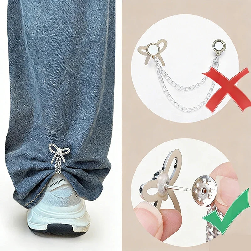 Women's Butterfly Clothes Clips – Adjustable Sleeve Shortener