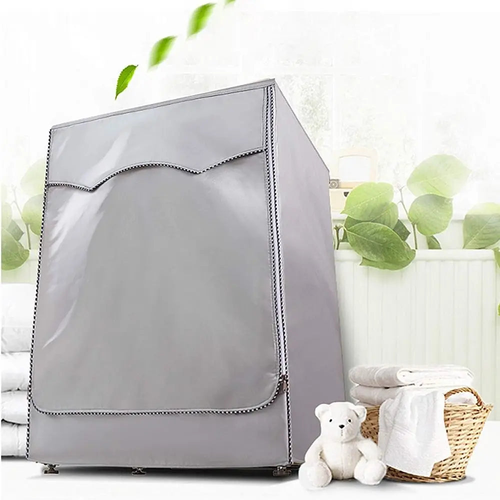 Waterproof Washing Machine Cover – Oxford Silver Front Load