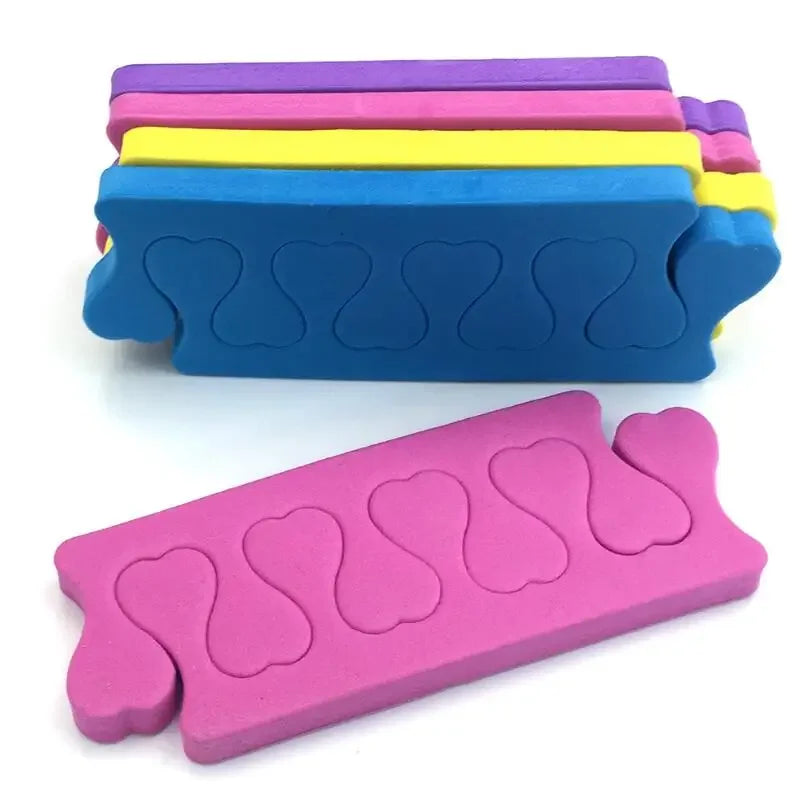 10Pcs Heart-Shaped Foam Toe Separators – Nail Care 5 Pairs