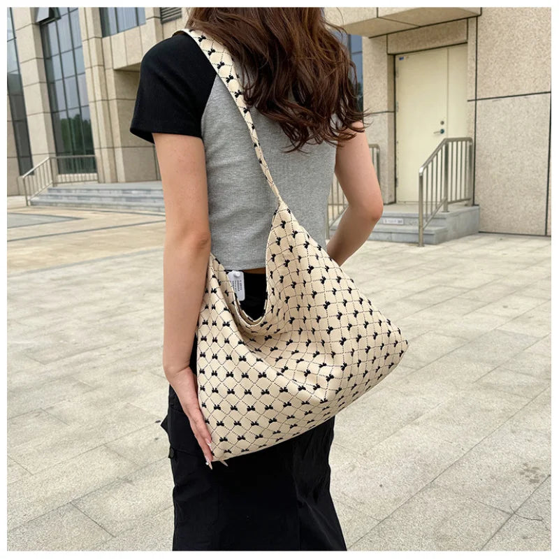 Bowknot Crossbody Bag for Women – Vintage Casual Shoulder Bag