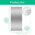 Stainless Steel Cake Scraper & Pastry Comb Smoother Tool