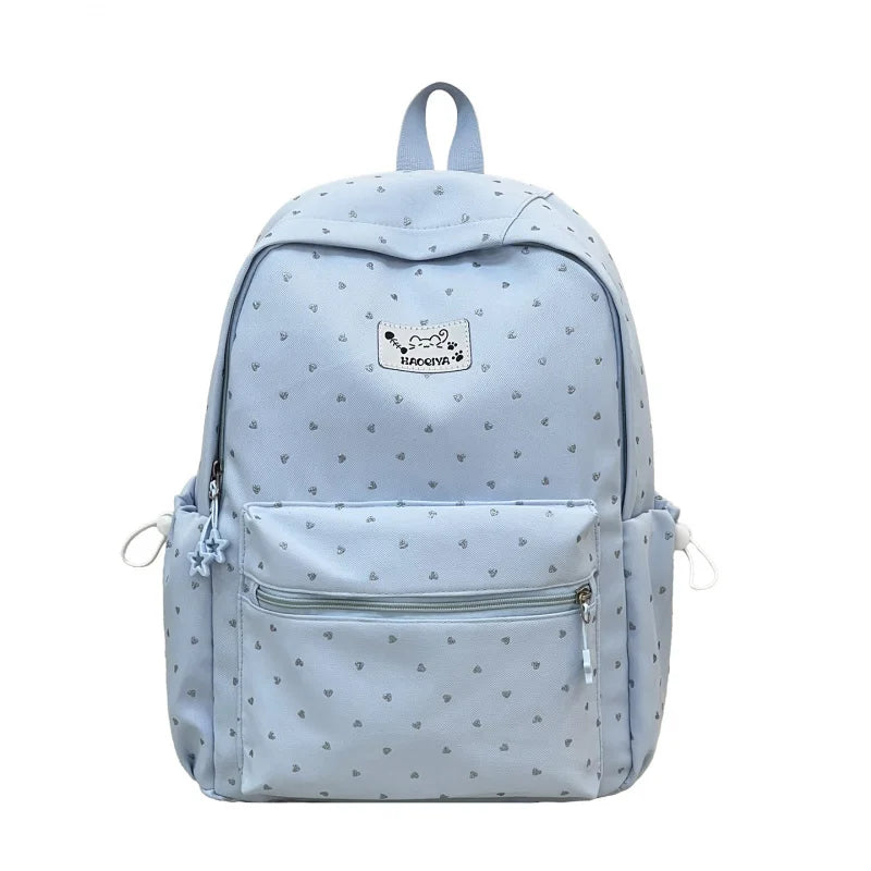 Japanese Candy Color Backpack – Lightweight High Capacity School Bag