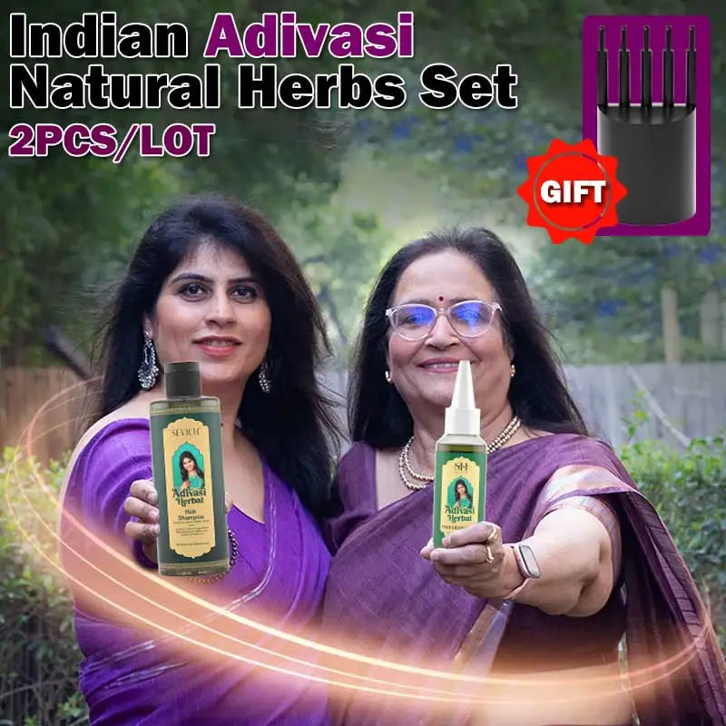 Sevich Rosemary Hair Growth Oil Set – Herbal Shampoo & Serum