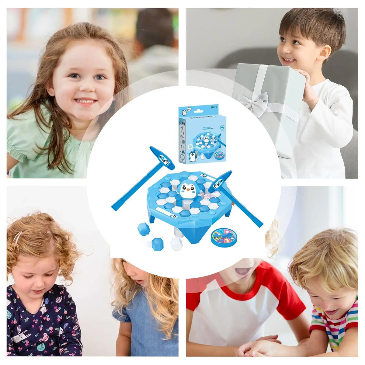 Save the Penguin Ice Block Board Game – Fun Family Party Toy
