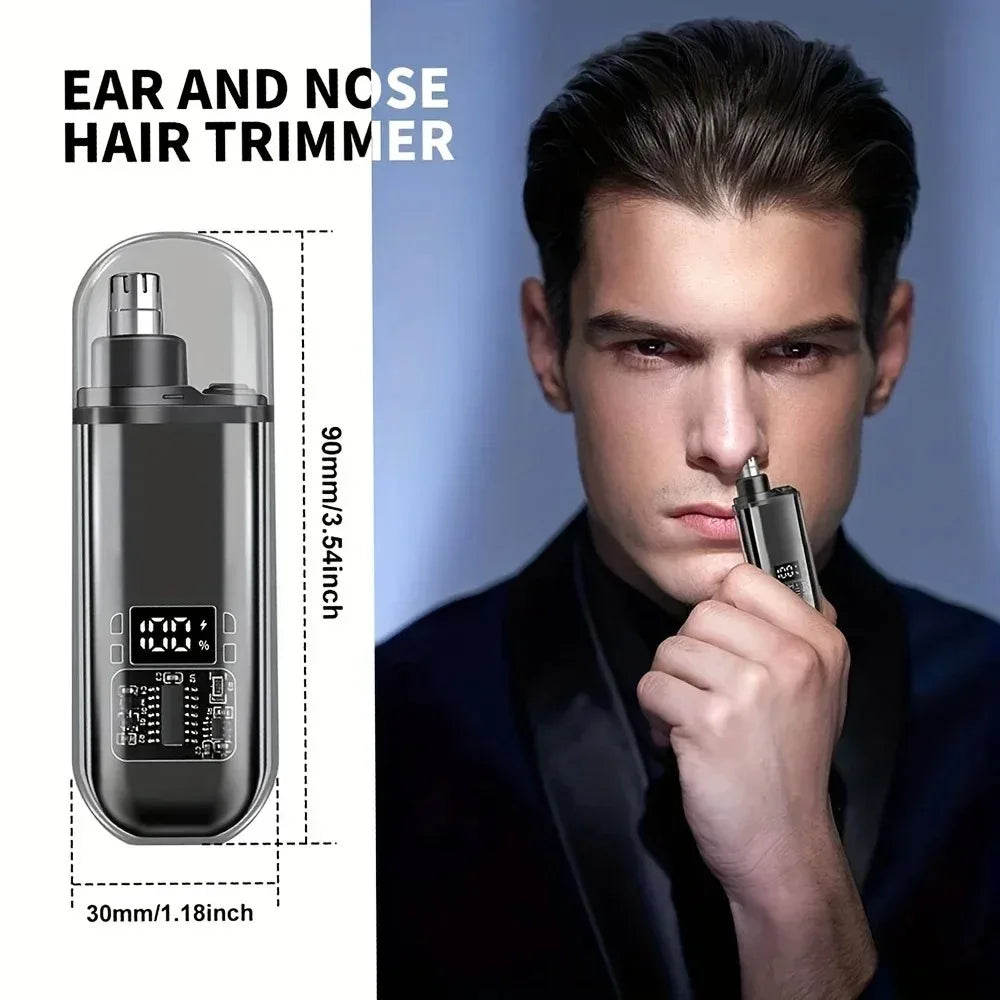 P3 USB Rechargeable Electric Nose & Ear Hair Trimmer Kit