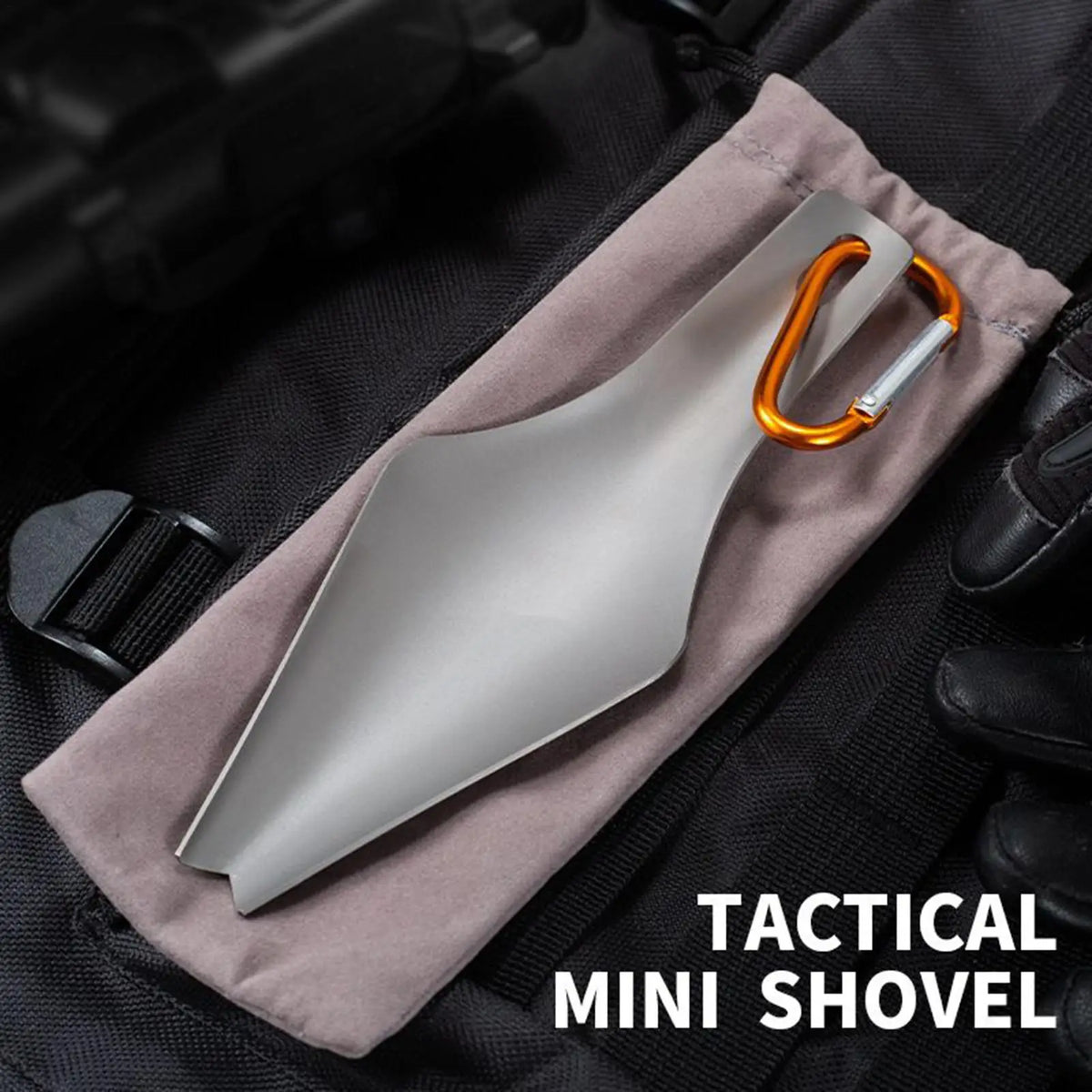 Ultralight TA2 Titanium Camping Trowel – Backpacking Shovel