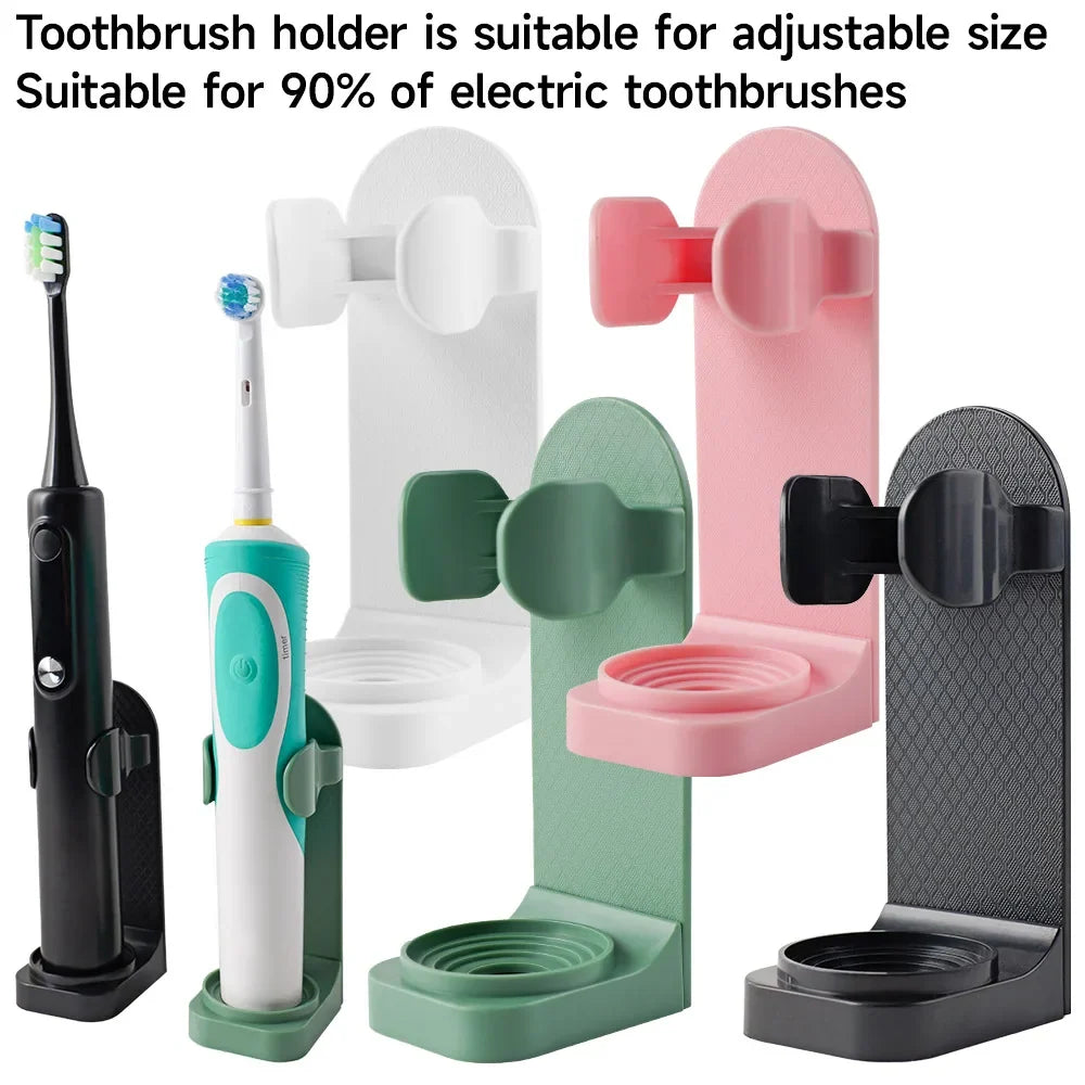Wall-Mounted Electric Toothbrush Holder – No Drill