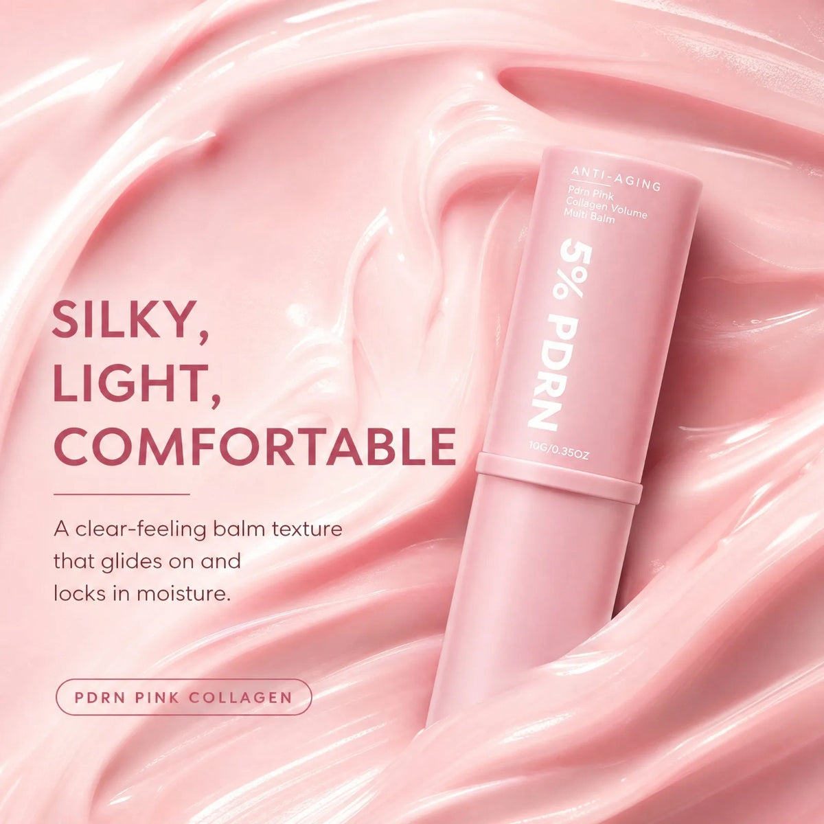 PDRN Pink Collagen Multi Balm – Face, Lip & Neck Moisturizer