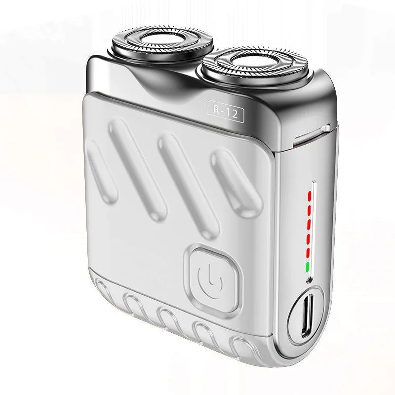 R-12 Mini Portable Electric Shaver – Wet & Dry Type-C Razor