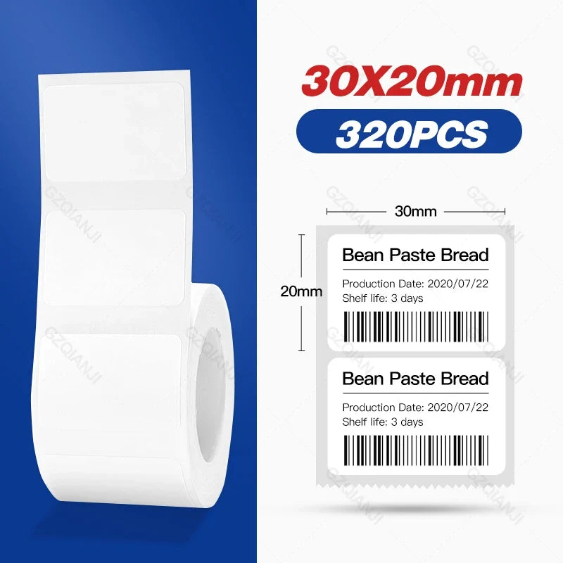 Niimbot Thermal Label Roll for B1 B21 B3S – Waterproof Stickers