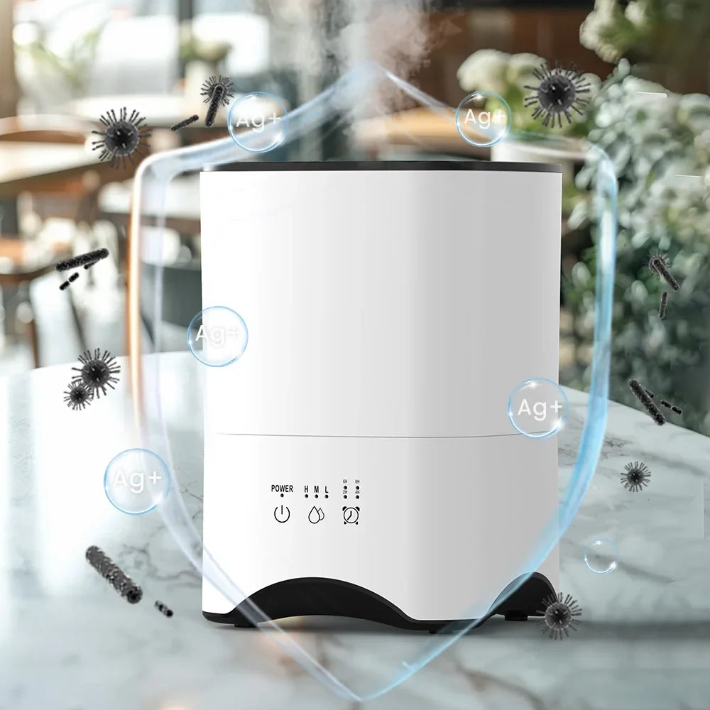 Touch Control Ultrasonic Humidifier & Aroma Diffuser | Quiet