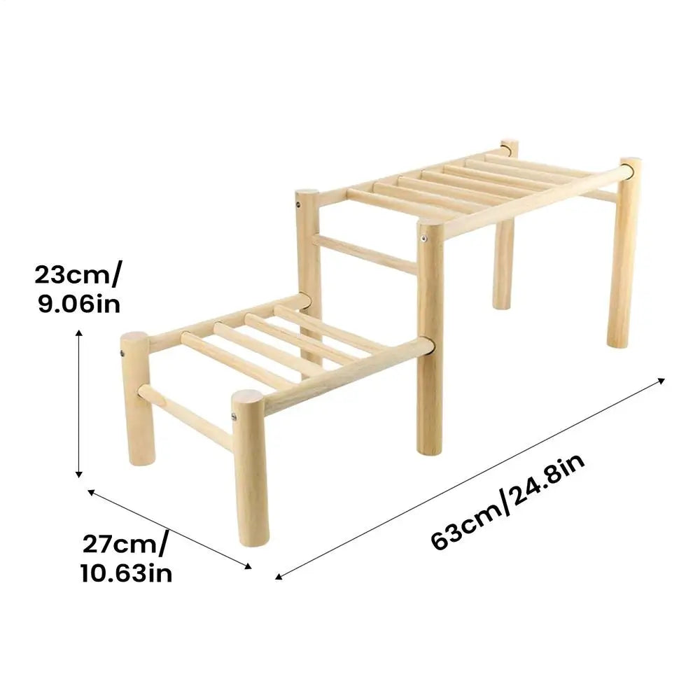 Wooden Chicken Roosting Perch Stand | Coop Training Rack