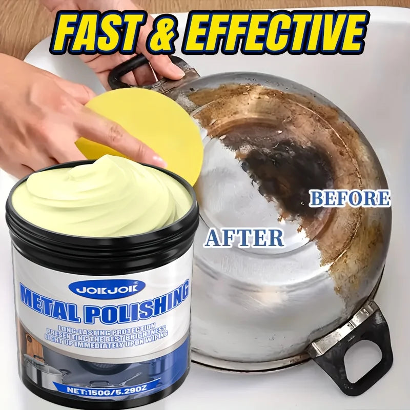 Miracle Metal Polishing Paste – Cookware, Sinks & Stoves
