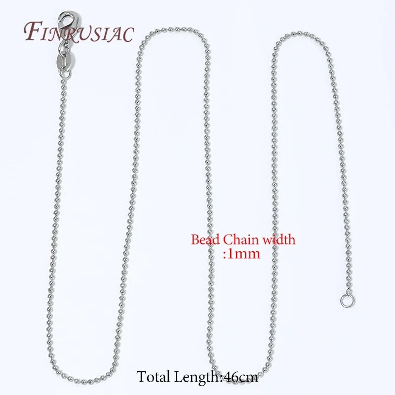 18K Gold Plated Necklace Chain with Lobster Clasp | DIY Jewelry