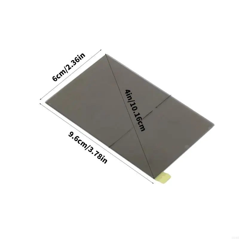 4-Inch Projector Heat Insulation Glass Replacement Panel