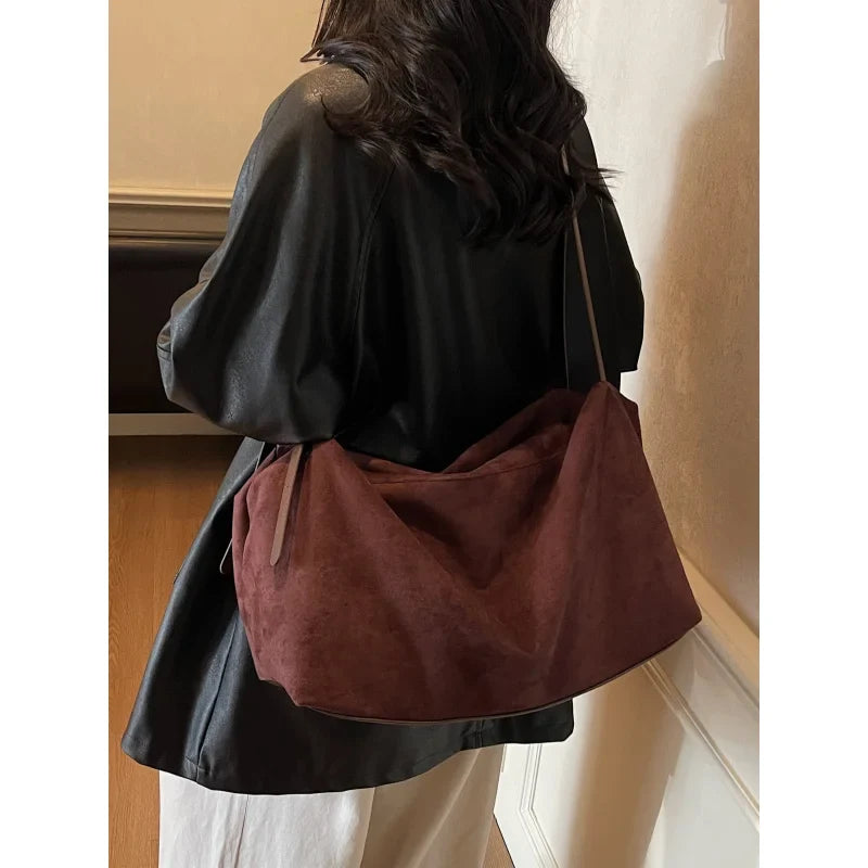 Nixie Frosted Tote Bag – Large Capacity Women's Commuter Bag