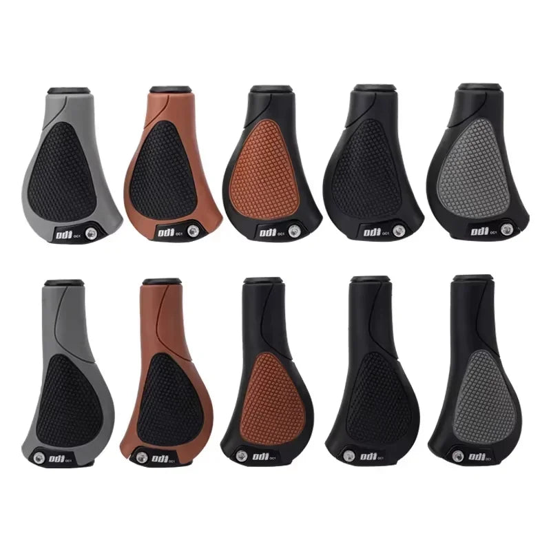 ODI Lock-On Ergonomic MTB Bicycle Grips – Aluminum & Rubber