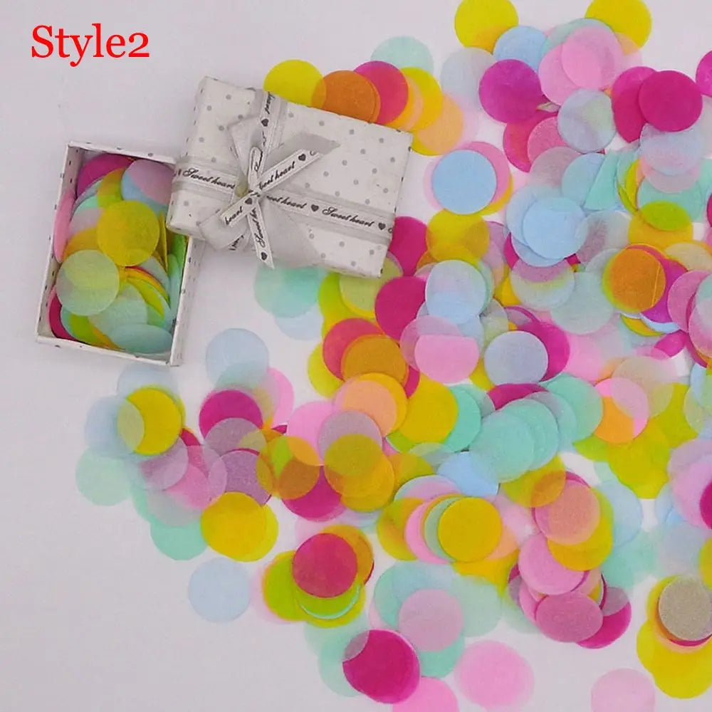 Round Confetti Tissue Paper 10g – Wedding & Party Decor
