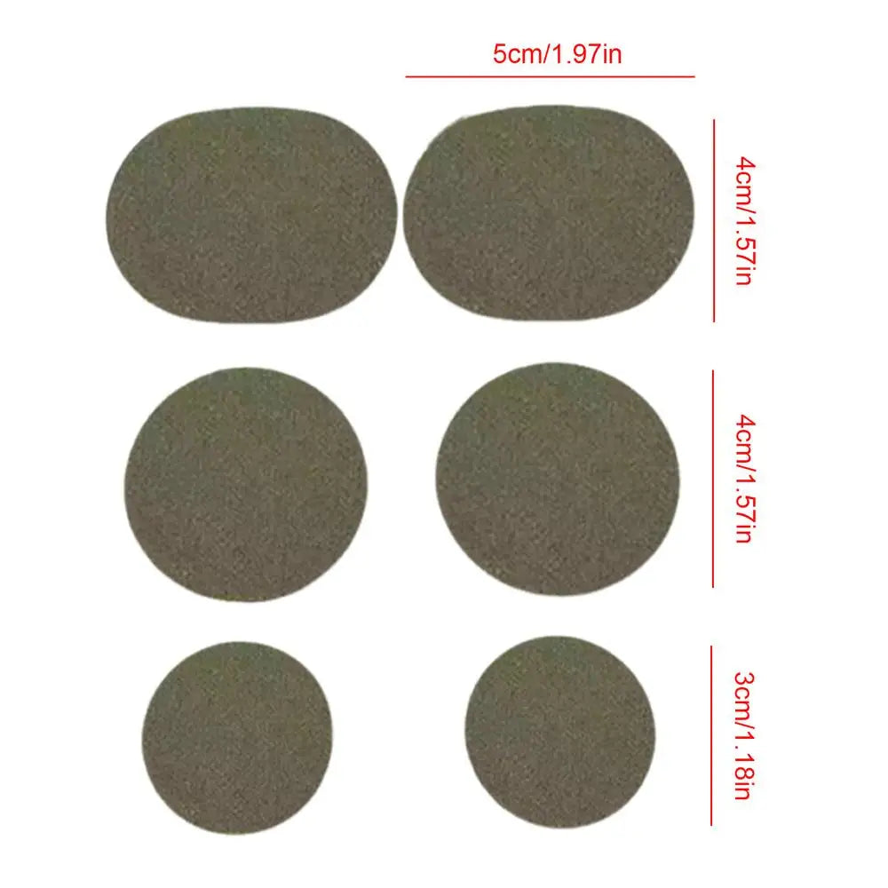 6-Pack Self-Adhesive Shoe Repair Patches – Heel & Toe Fix