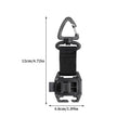 Wearable Fishing Rod Holder Clips with Adjustable Strap