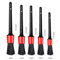 5-Piece Car Detail Brush Set – Vents, Dashboard & Wheels