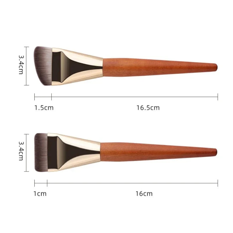 Ultra Thin Foundation Brush – Flat Contour Blending Brush