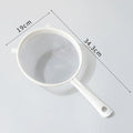 Ultra Fine Mesh Strainer with Handle – Mini Plastic Colander
