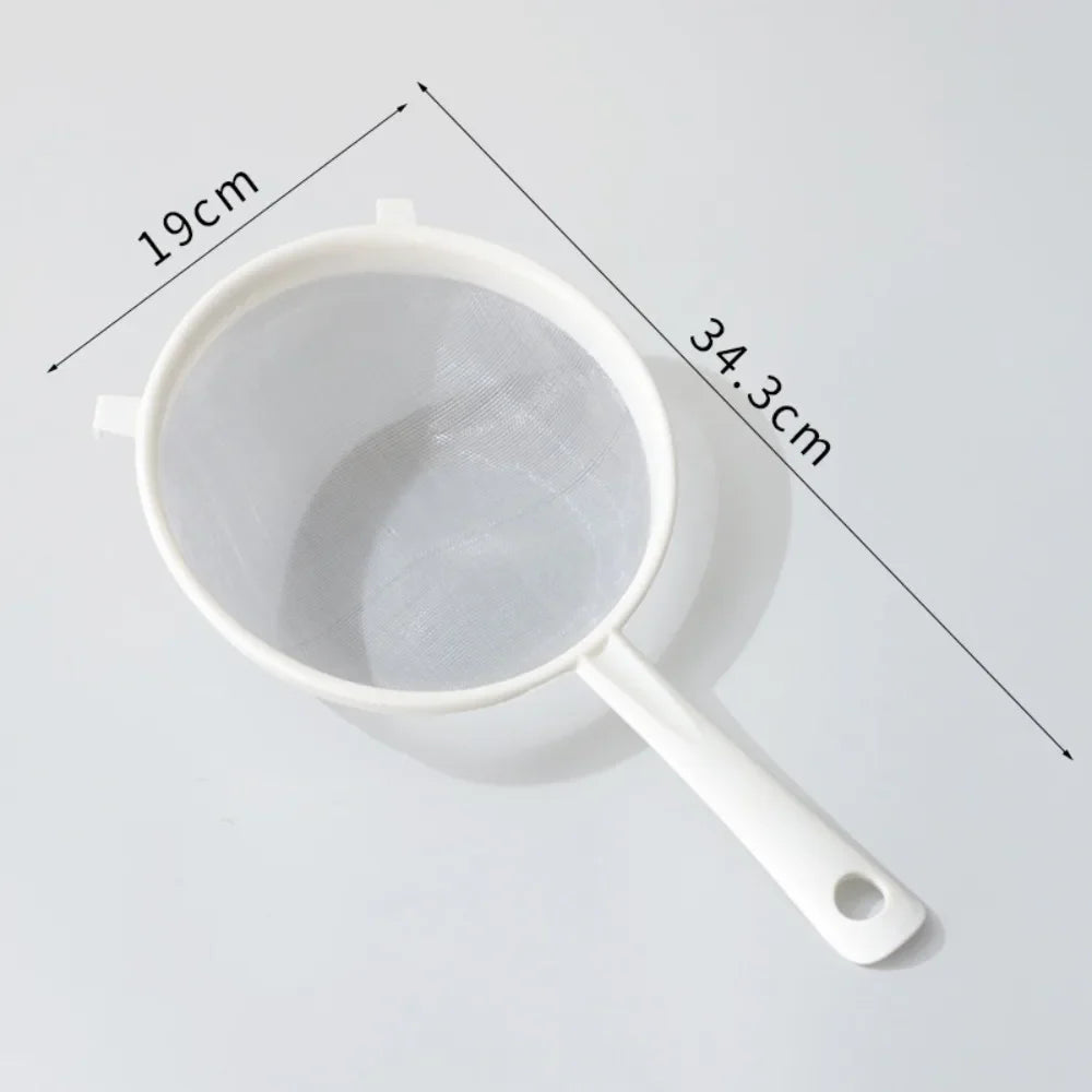 Ultra Fine Mesh Strainer with Handle – Mini Plastic Colander