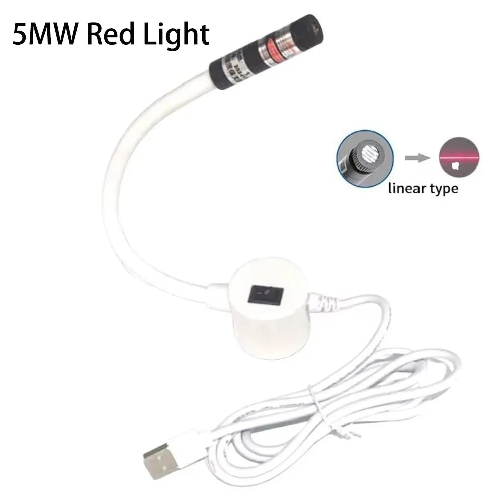 Magnetic Quilting Laser Light – USB Sewing Guide Dot Cross Line