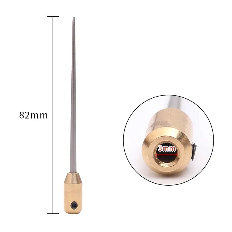 Tapered Steel Glue Remover Needle Tool Accessory