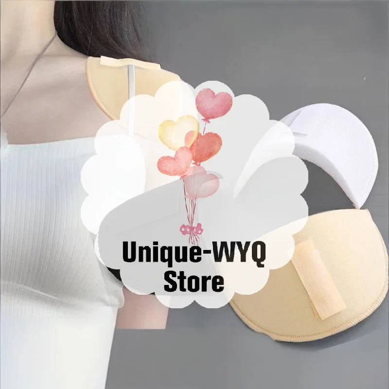 Soft Sponge Shoulder Pads – Non-Slip & Invisible Fit