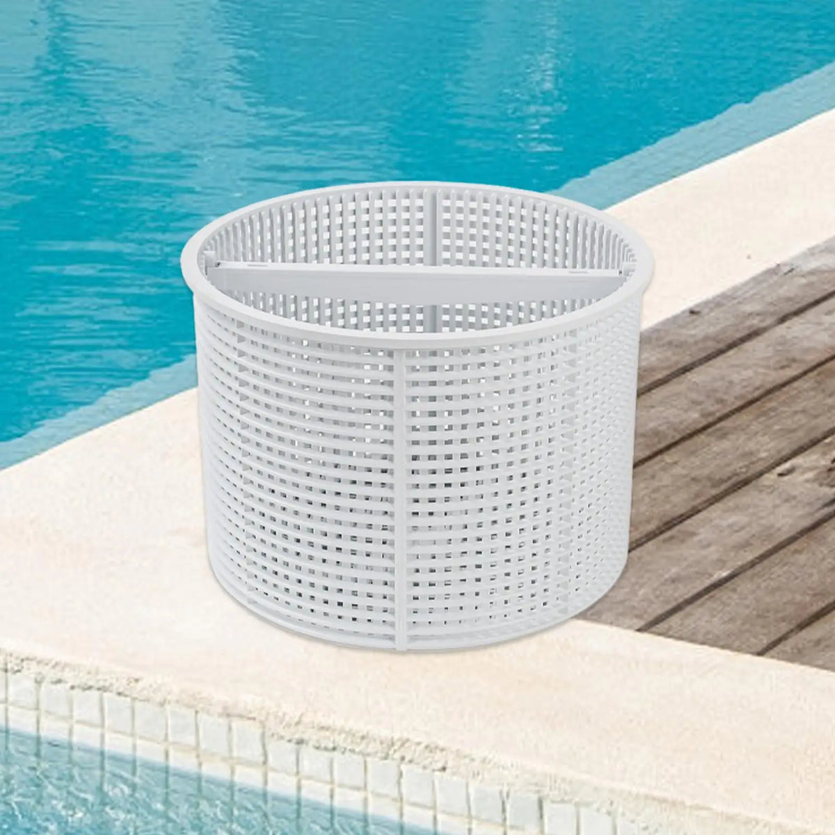 Pool Skimmer Basket – ABS Strainer for Leaves & Debris