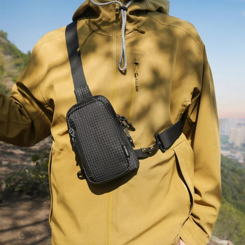 Nixie Mini Chest Crossbody Bag – Lightweight Unisex Sport Bag