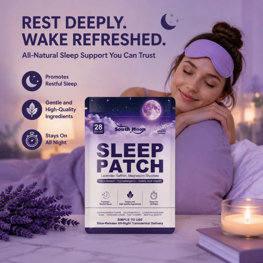 28PCS Lavender Sleep Patches – Overnight Slow-Release Stickers