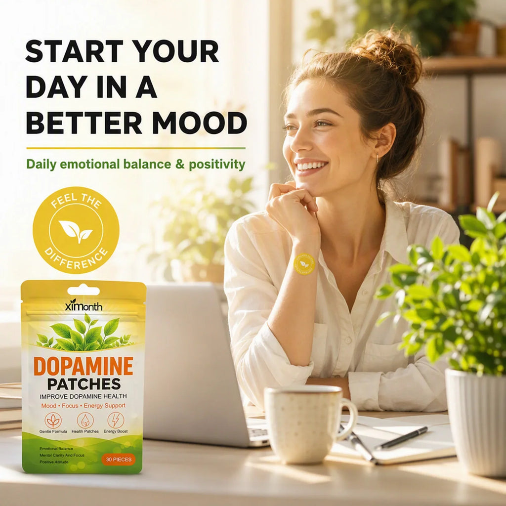Dopamine Patches – Mood & Focus Wellness Patch, 30 Pcs