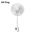 360° Rotatable Wall Socket Fan | Low Noise, Energy Saving