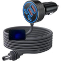 HpLive 30V Waterproof Car Charger 5-Port PD & QC 3.0 Display
