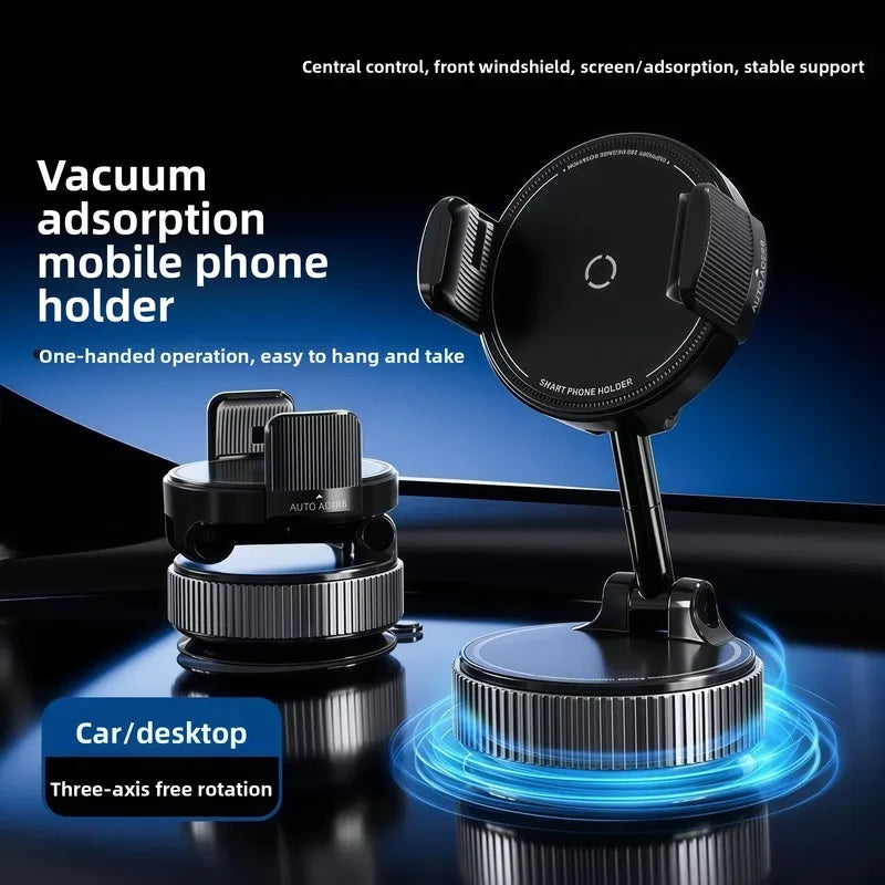 Rotatable Folding MagSafe Car Phone Mount – Suction Cup