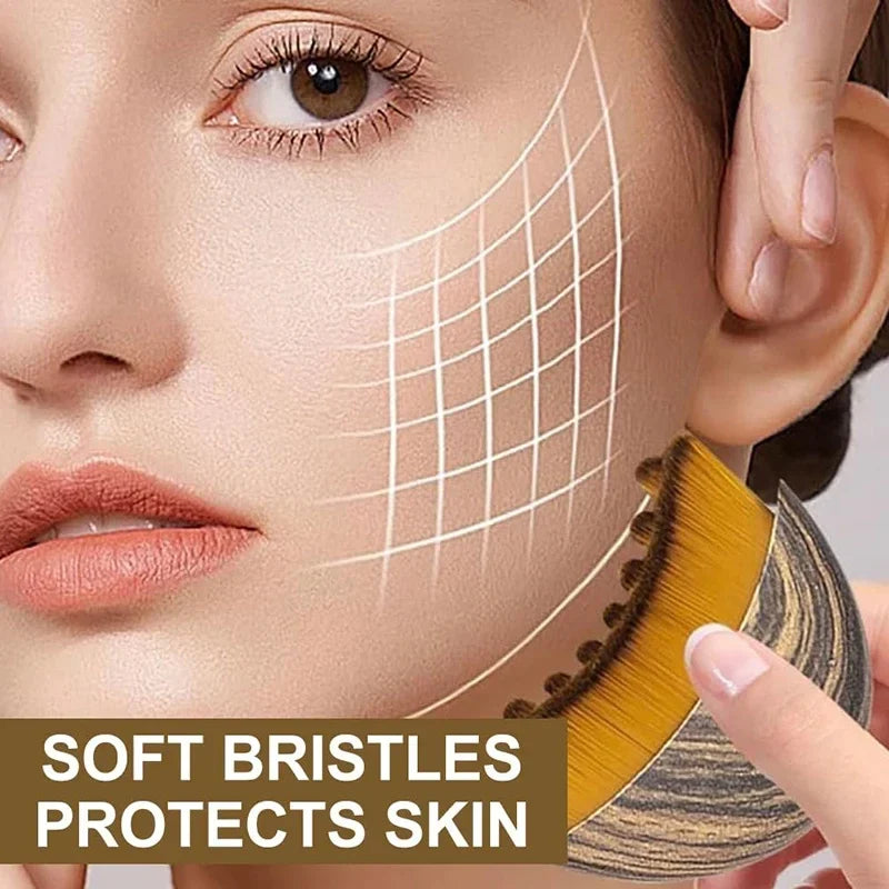 Lymphatic Face Brush – Jawline & Chin Sculpting Massager