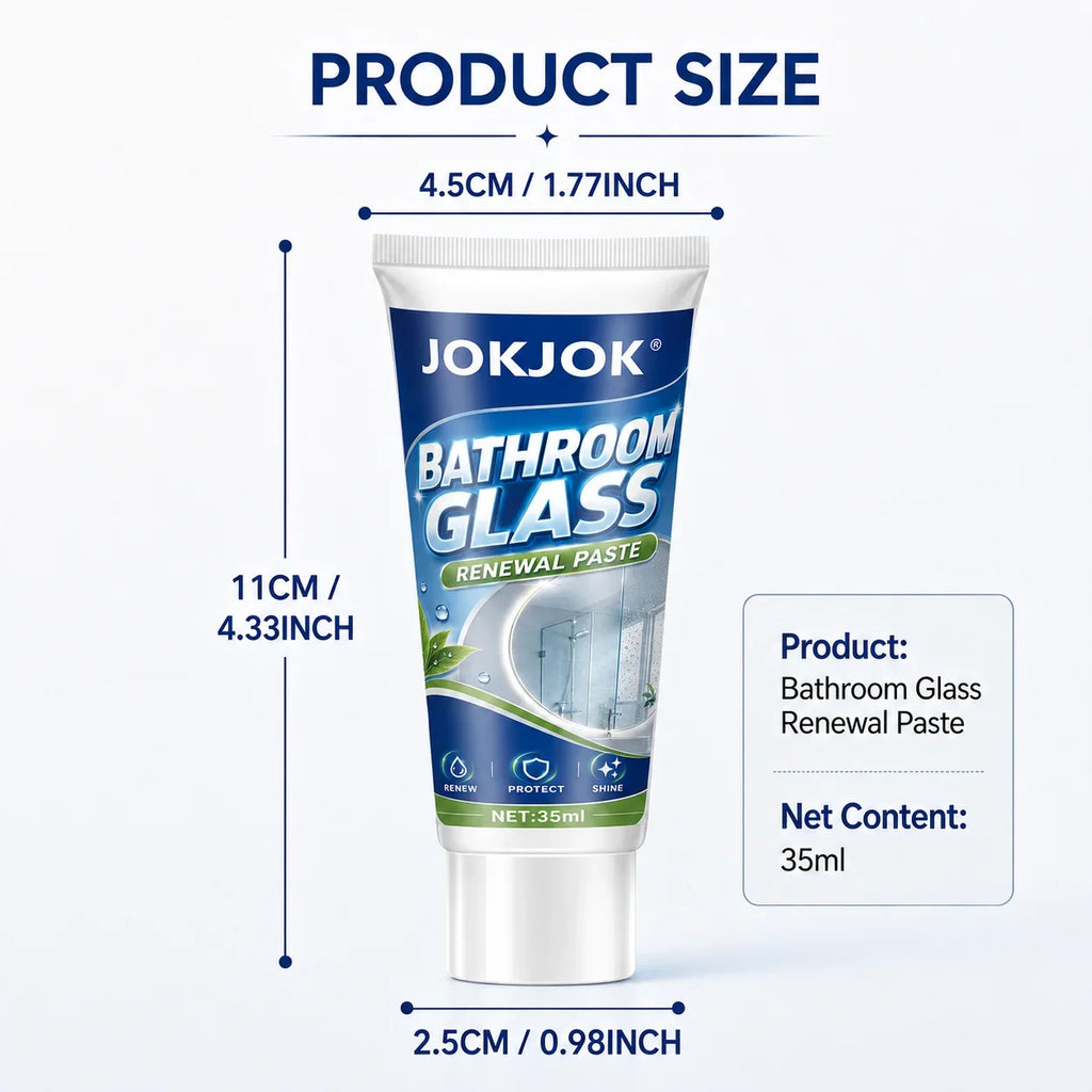 Glass Polishing Paste – Oil Film & Water Stain Remover Kit