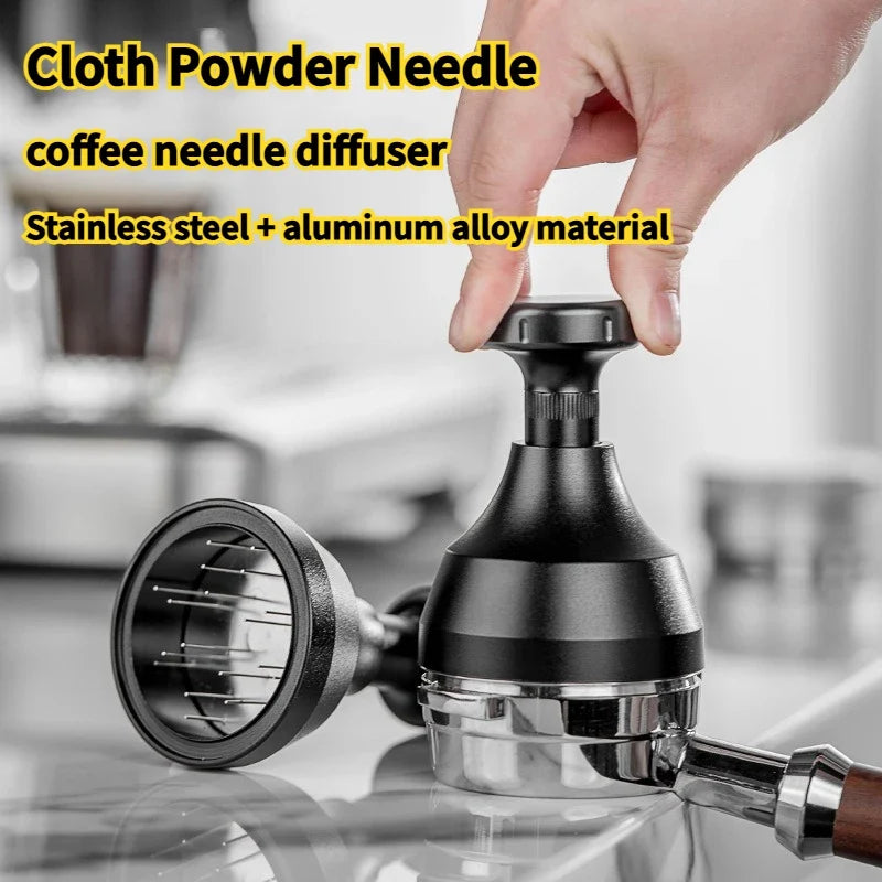 Rotary Needle WDT Espresso Distribution Tool 51/53/58mm
